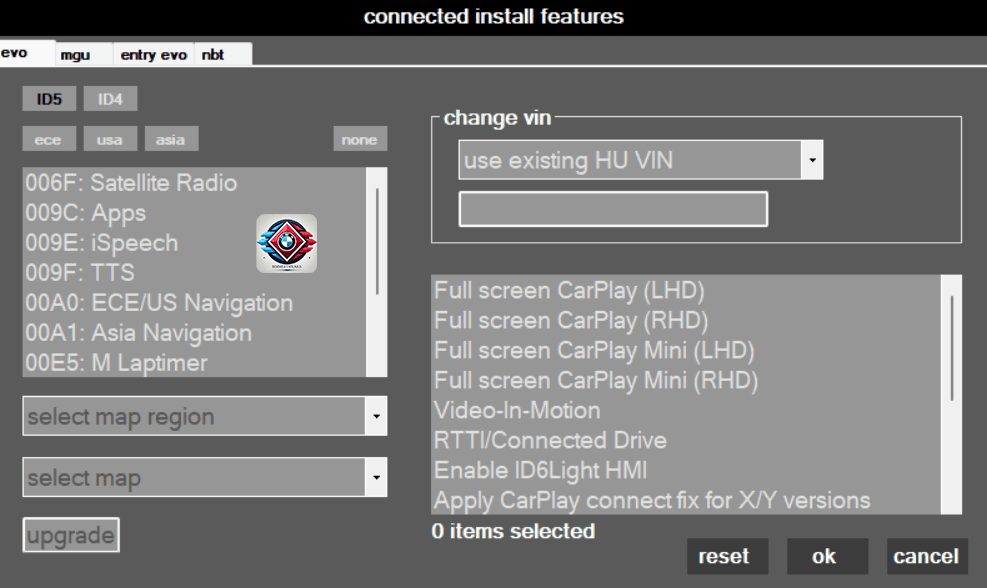 BMW Feature Installer FSC Codes – CarPlay Activation, NBT EVO ID4 / ID5 / ID6, EntryNav2 BimmerTweaks