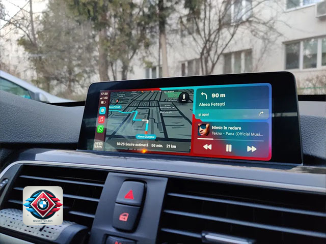 BMW NBT EVO iD4 to iD6 flash upgrade with CarPlay Full Screen BimmerTweaks