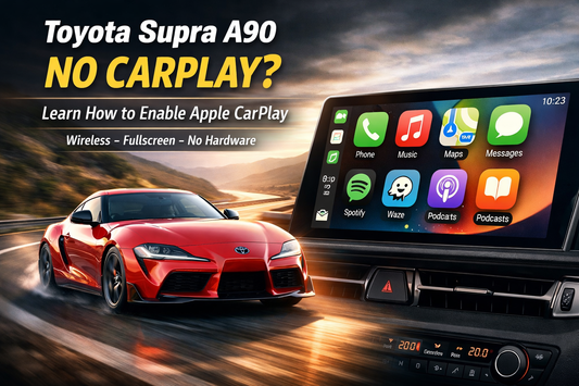 Toyota Supra A90 Apple CarPlay: Why It’s Missing & How to Activate It (Full Guide)