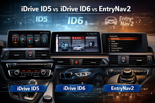 NBT EVO ID5 ID6 vs EntryNav2 – BMW iDrive Systems Explained