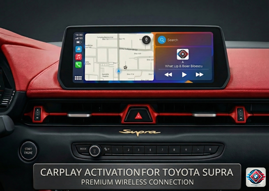 Toyota Supra A90 CarPlay Activation – Wireless, Fullscreen & Video in Motion