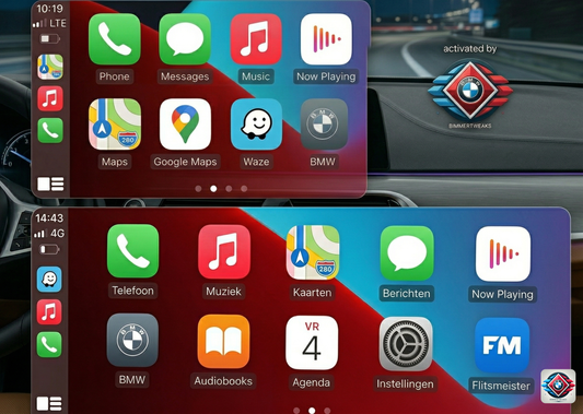 BMW CarPlay Split to Full Screen Coding – EVO ID5 ID6 & EntryNav2