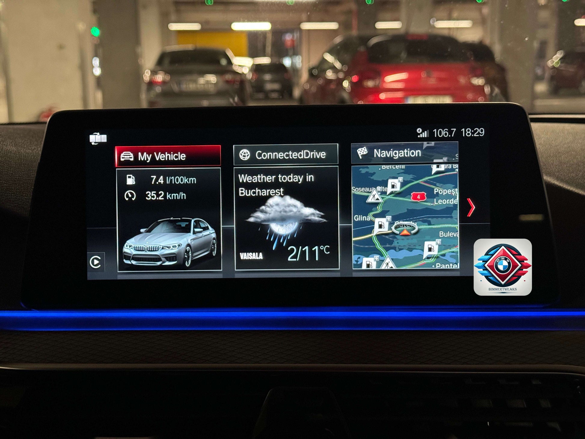 BMW M Performance iDrive theme and M5 car picture coding for G30 BimmerTweaks