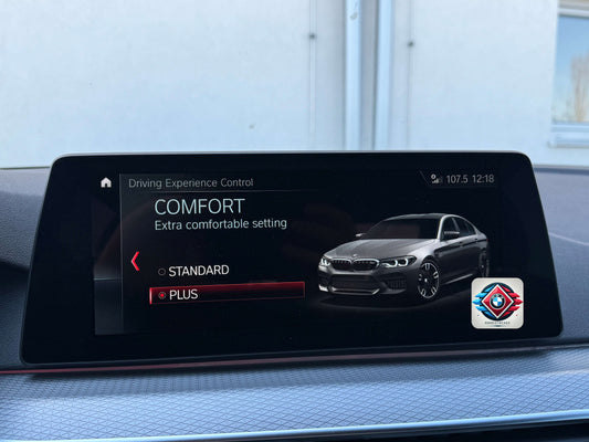 BMW M Performance iDrive theme and M5 car picture coding for G30 BimmerTweaks