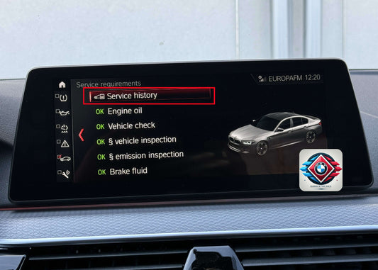 Service History Update for BMW – F/G Series BimmerTweaks