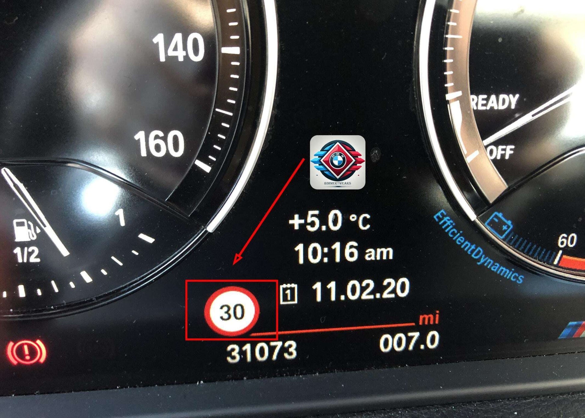 BMW SLI (speed limit info, option 8TH) activation BimmerTweaks