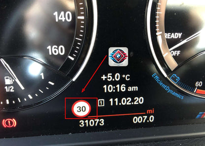 BMW SLI (speed limit info, option 8TH) activation BimmerTweaks