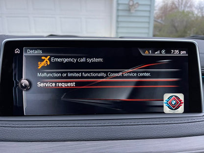 BMW SOS Emergency Call Malfunction Coding Out – F/G Series