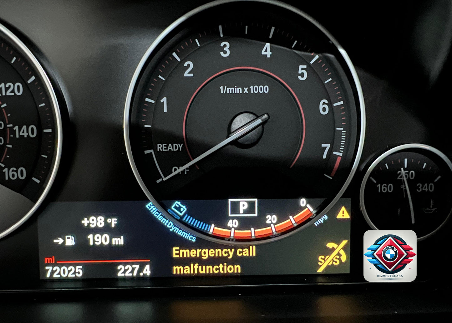 BMW SOS Emergency Call Malfunction Coding Out – F/G Series