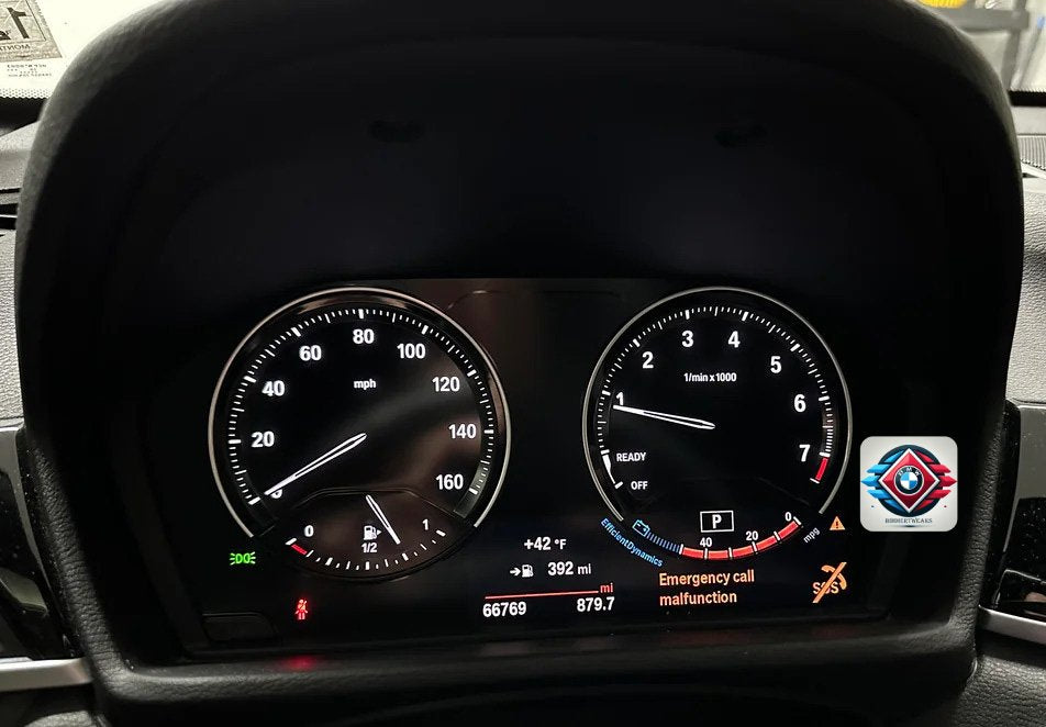 BMW SOS Emergency Call Malfunction Coding Out – F/G Series