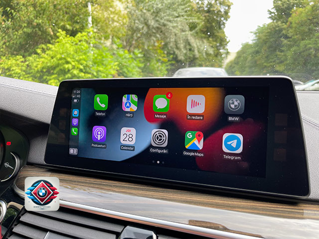 CarPlay activation for BMW G30 G11 G01 F30 F15 F16 F25 F36