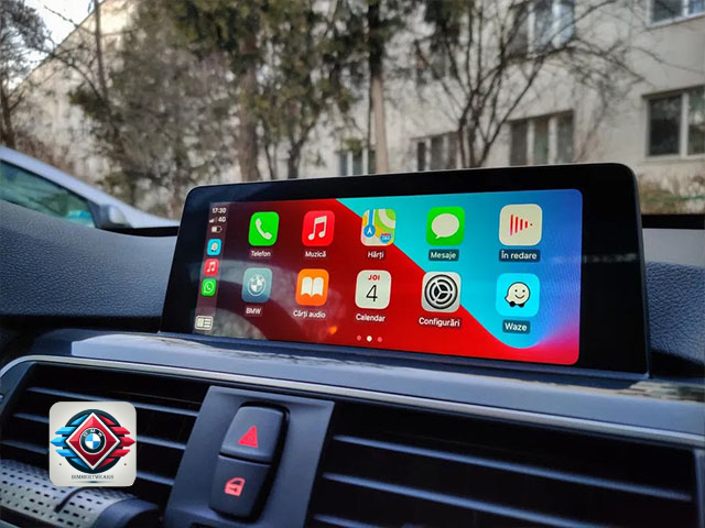 BMW NBT EVO iD4 to iD6 flash upgrade with CarPlay Full Screen