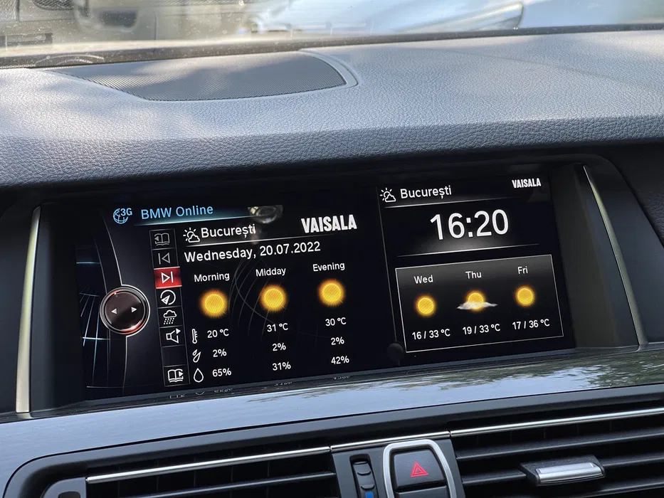 BMW iDrive meteo and traffic information activation only EUROPE cars BimmerTweaks