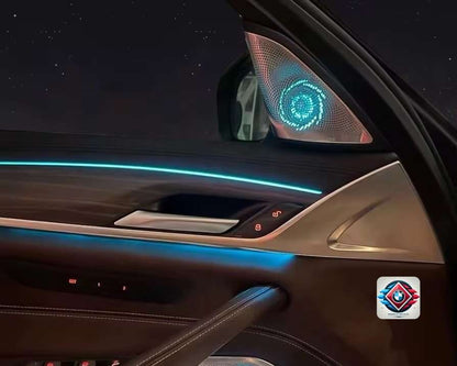 Tweetere cu lumini ambientale BMW G30 G31 F90 Bowers&Wilkins BimmerTweaks